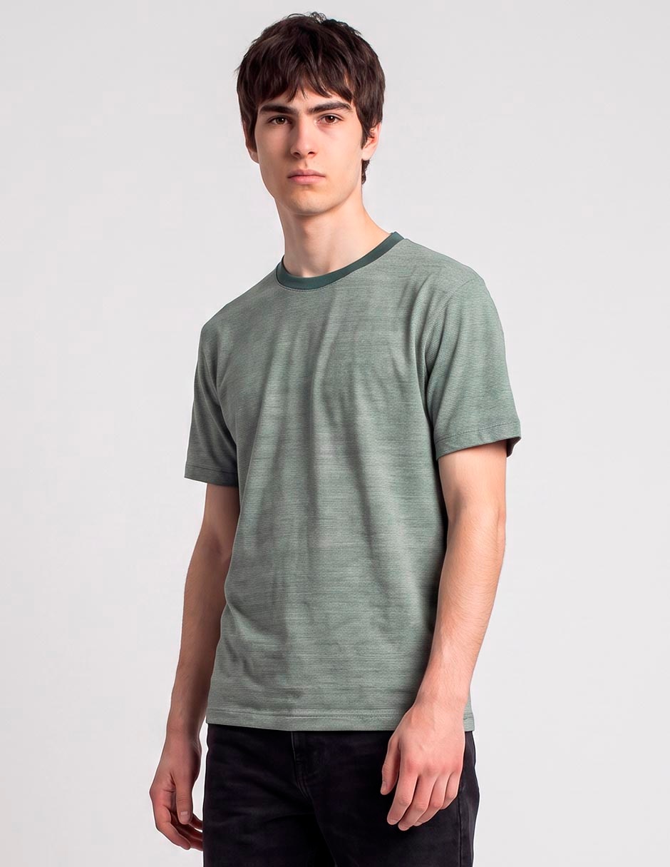 Playera cuello redondo para hombre