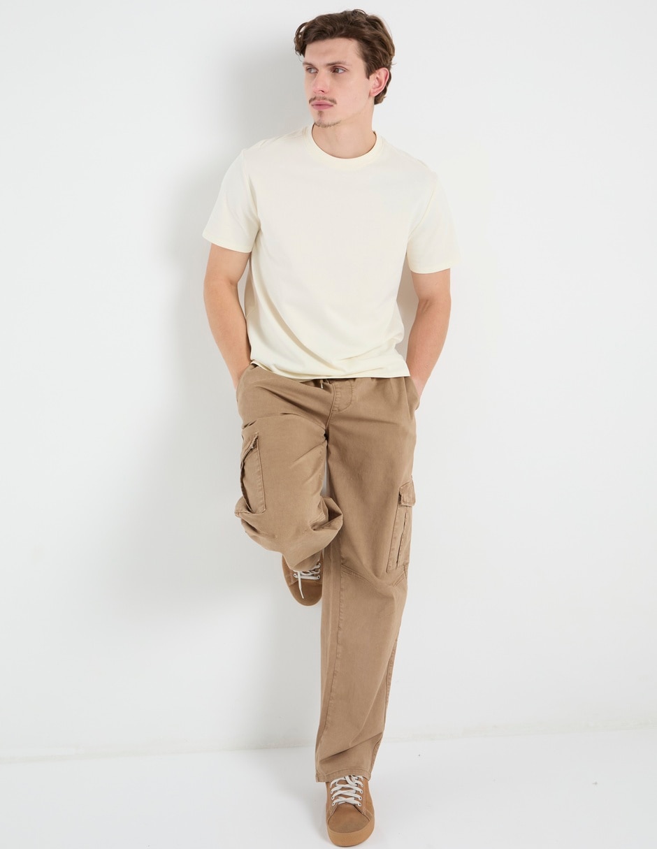 Playera cuello redondo para hombre