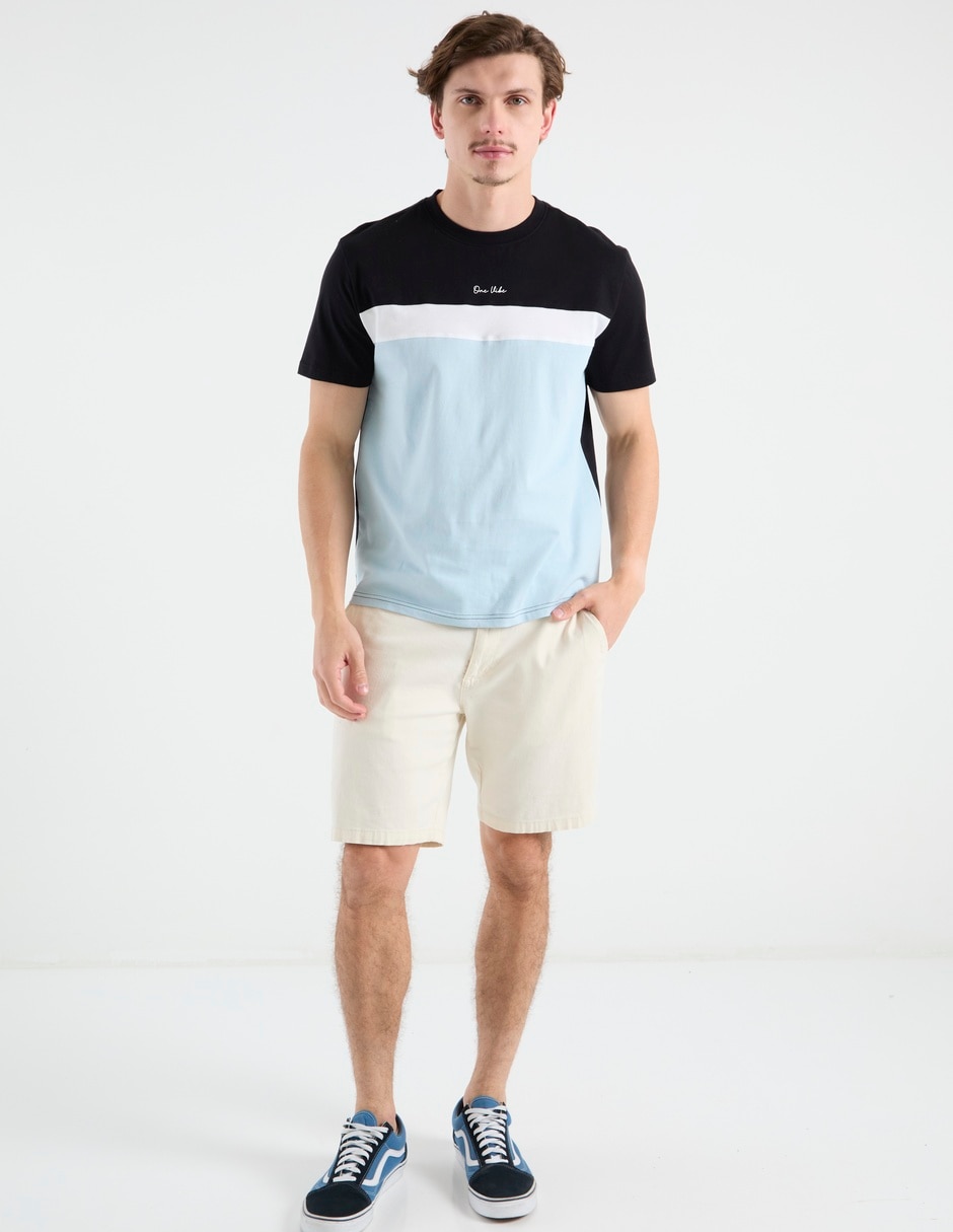 Playera cuello regular para hombre 4