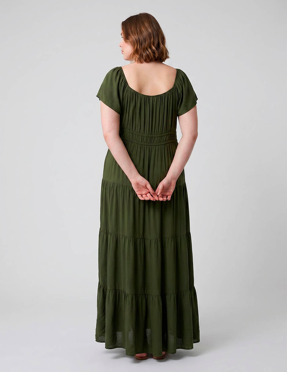 Vestido de viscosa para mujer 2