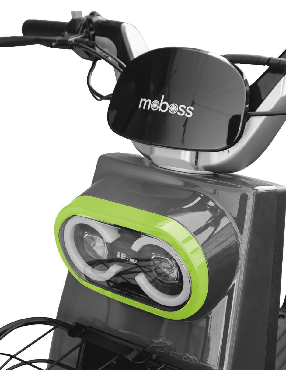 Bicicleta eléctrica Moboss BS-03 urbana rodada 14