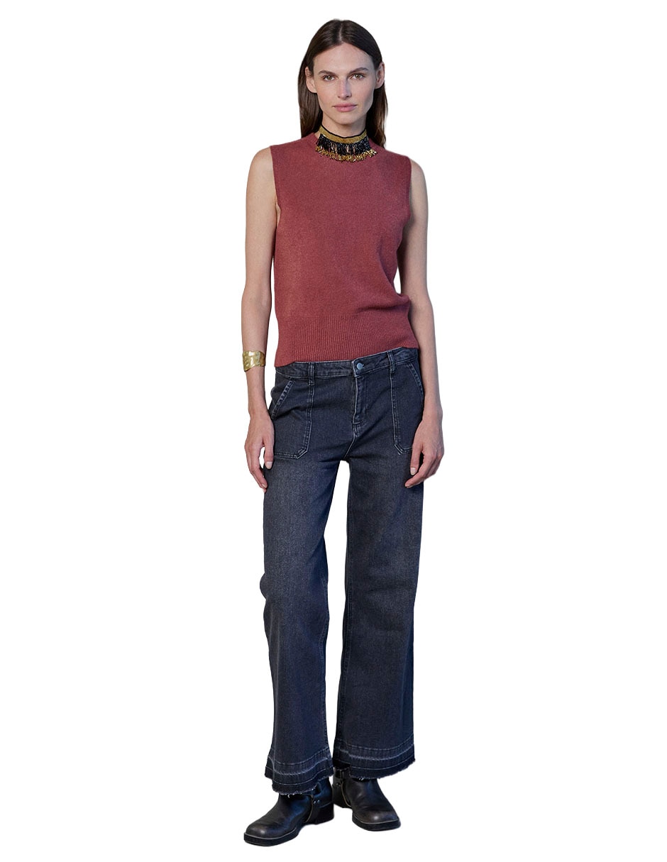 Top cuello redondo 8