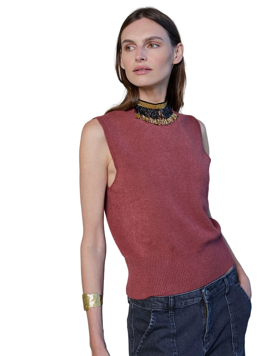 Top cuello redondo 9