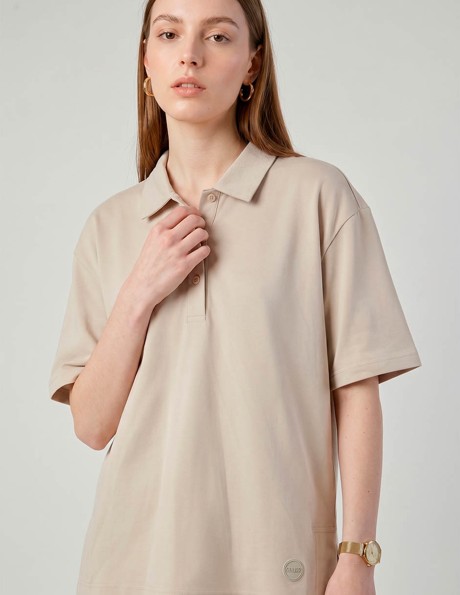 Playera tipo polo para mujer 4