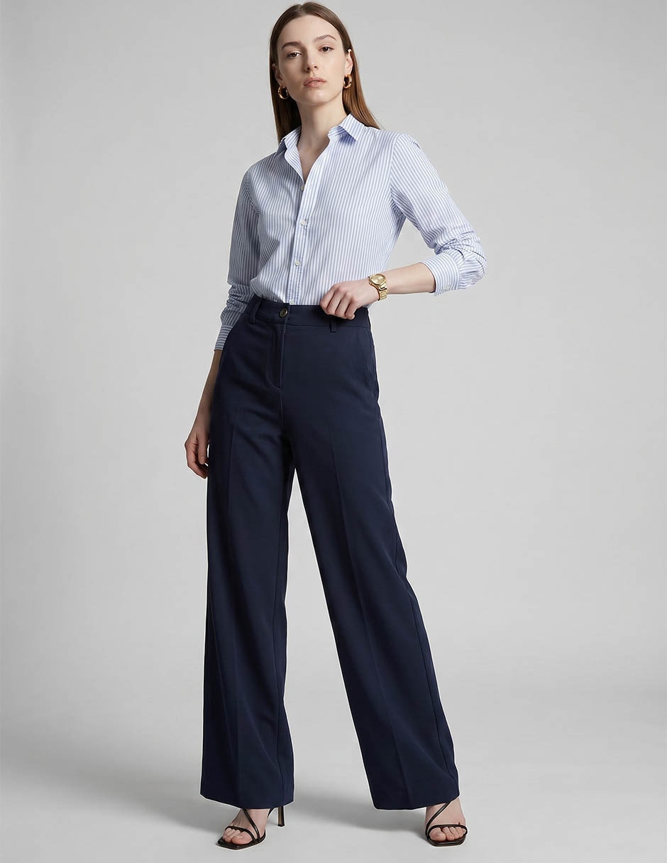 Pantalón De Vestir Flare Para Mujer 3