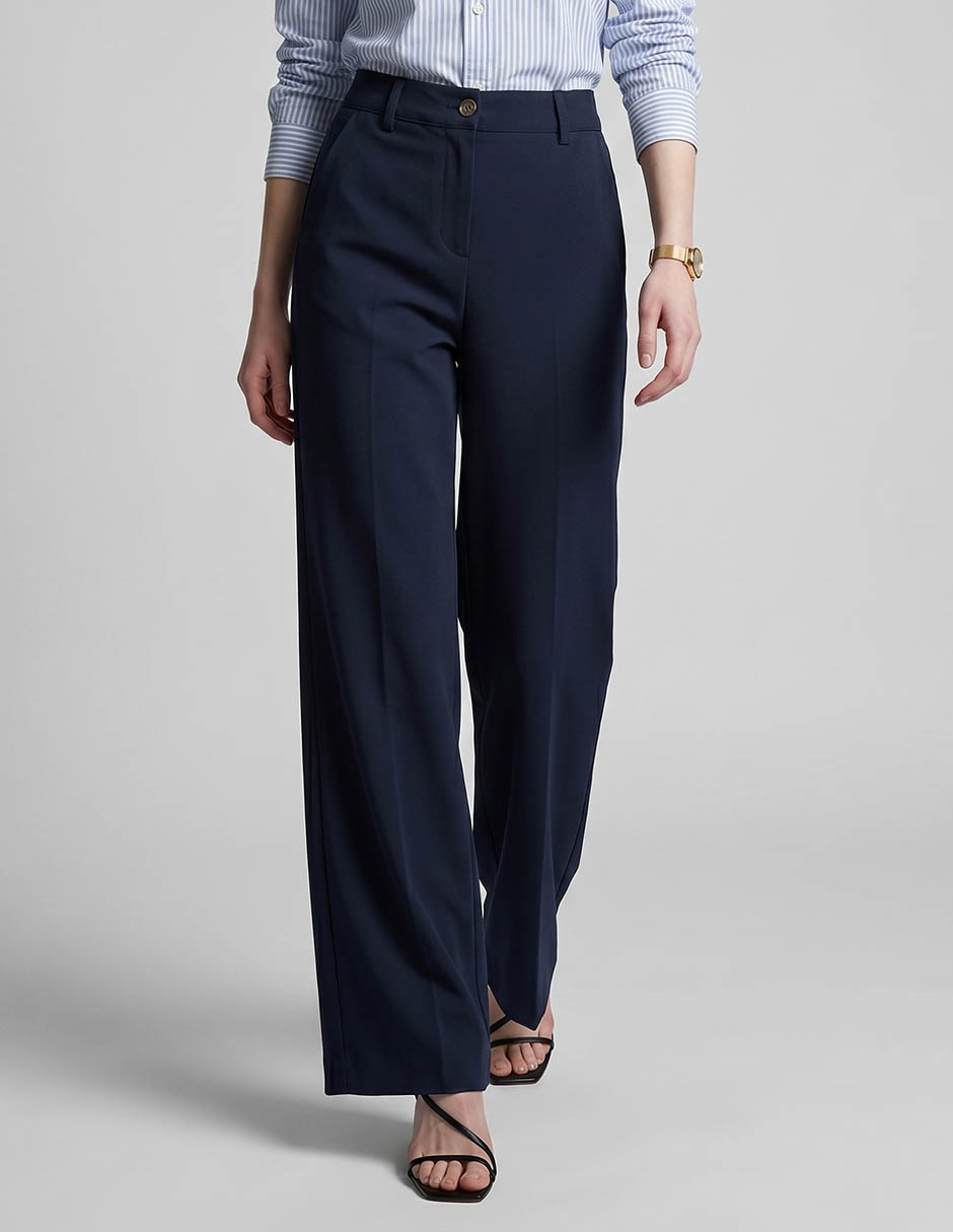 Pantalón De Vestir Flare Para Mujer