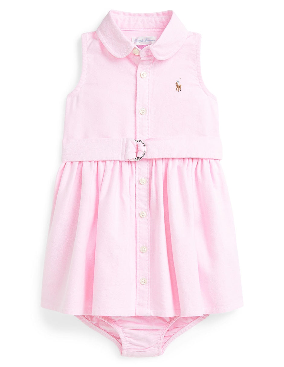 Vestido con calzón Polo para bebé niña