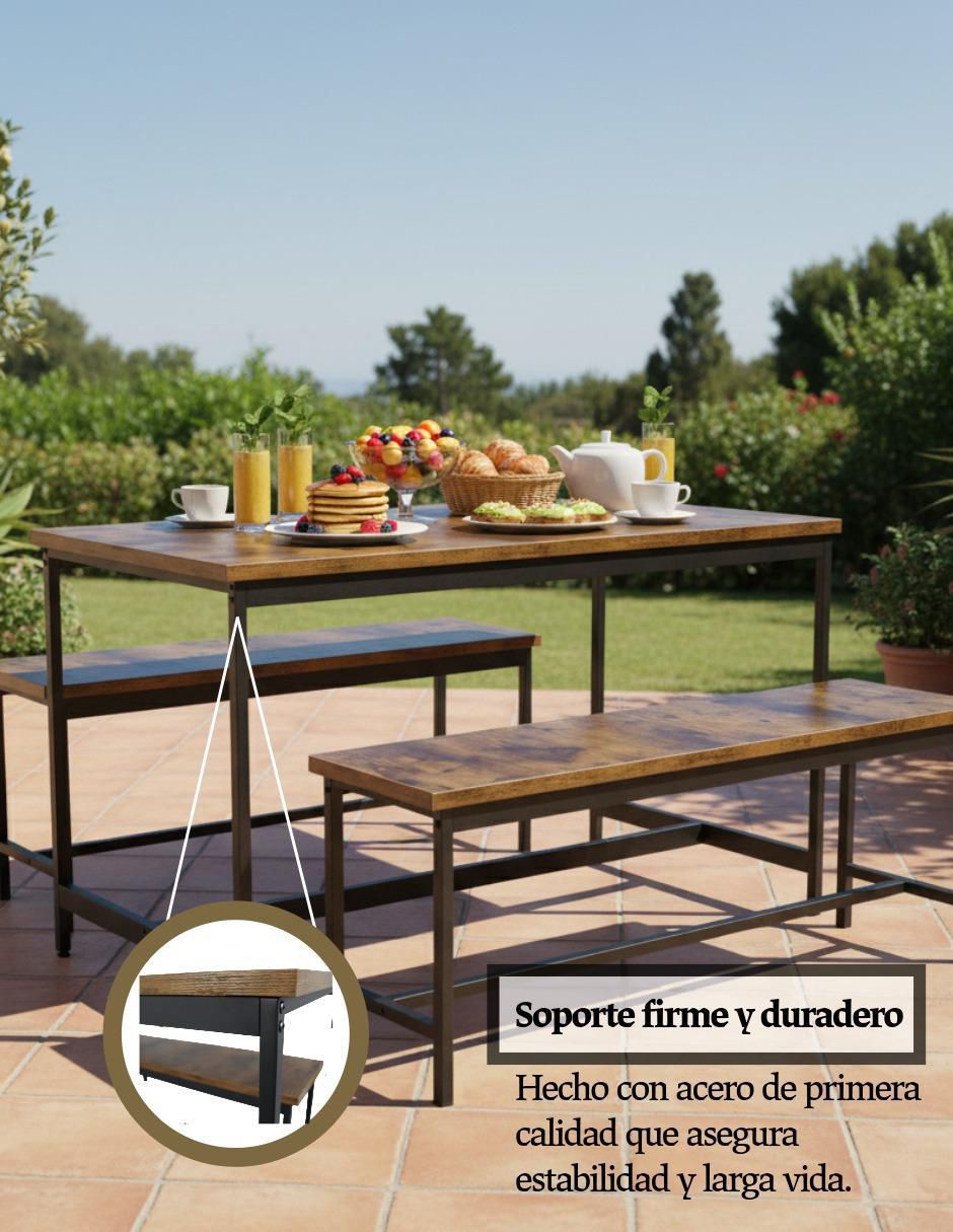 Set mesa de centro armable 5