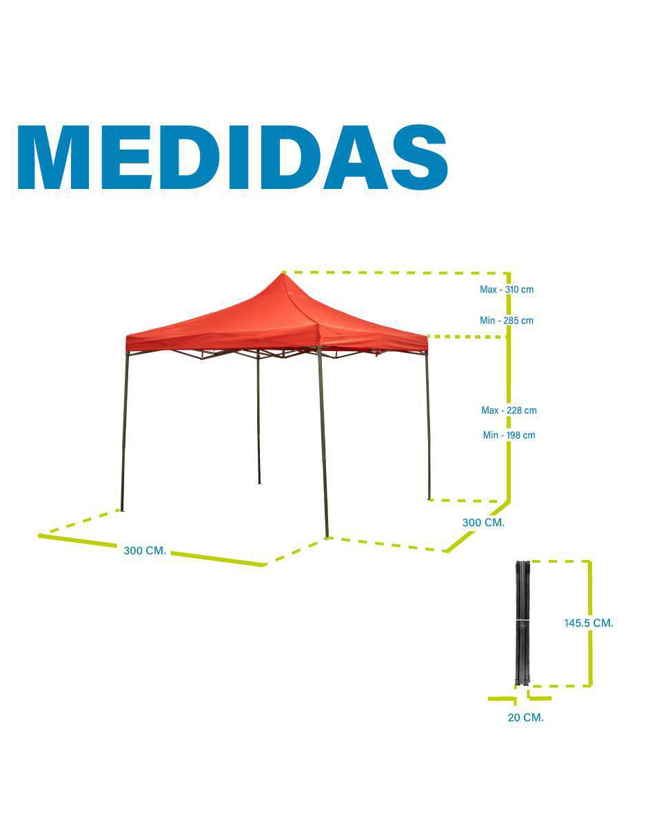 Toldo plegable Solara 6