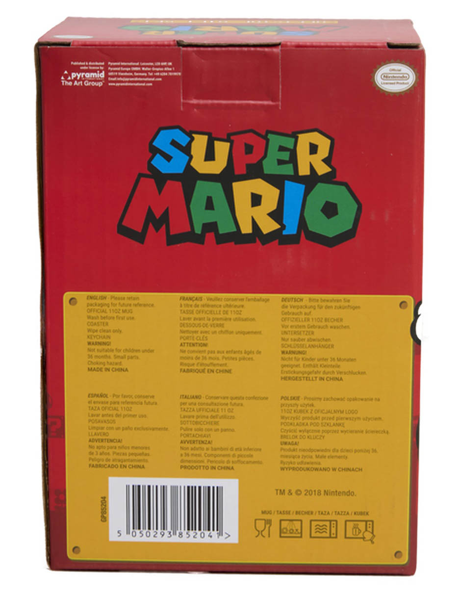 Taza/Set de tazas/Taza con difusor Clásica Super Mario Bros Super Mario piezas 4