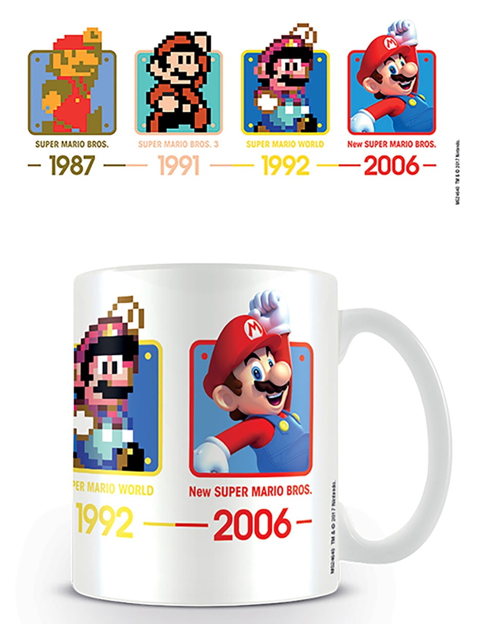 Taza Clásica Super Mario Bros Nintendo
