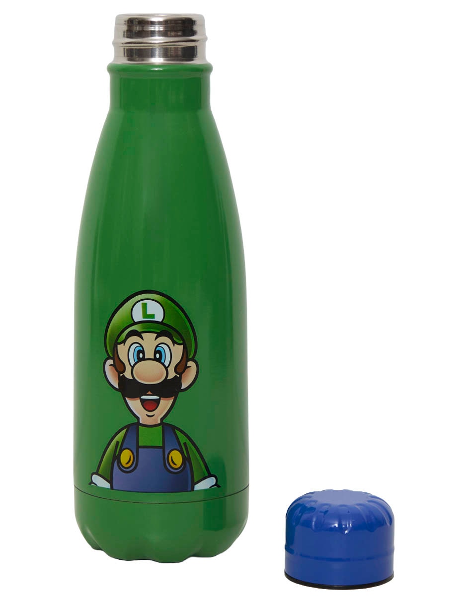 Botella De Agua Pyramid De Acero Inoxidable Con Tapa Rosca 540 Ml