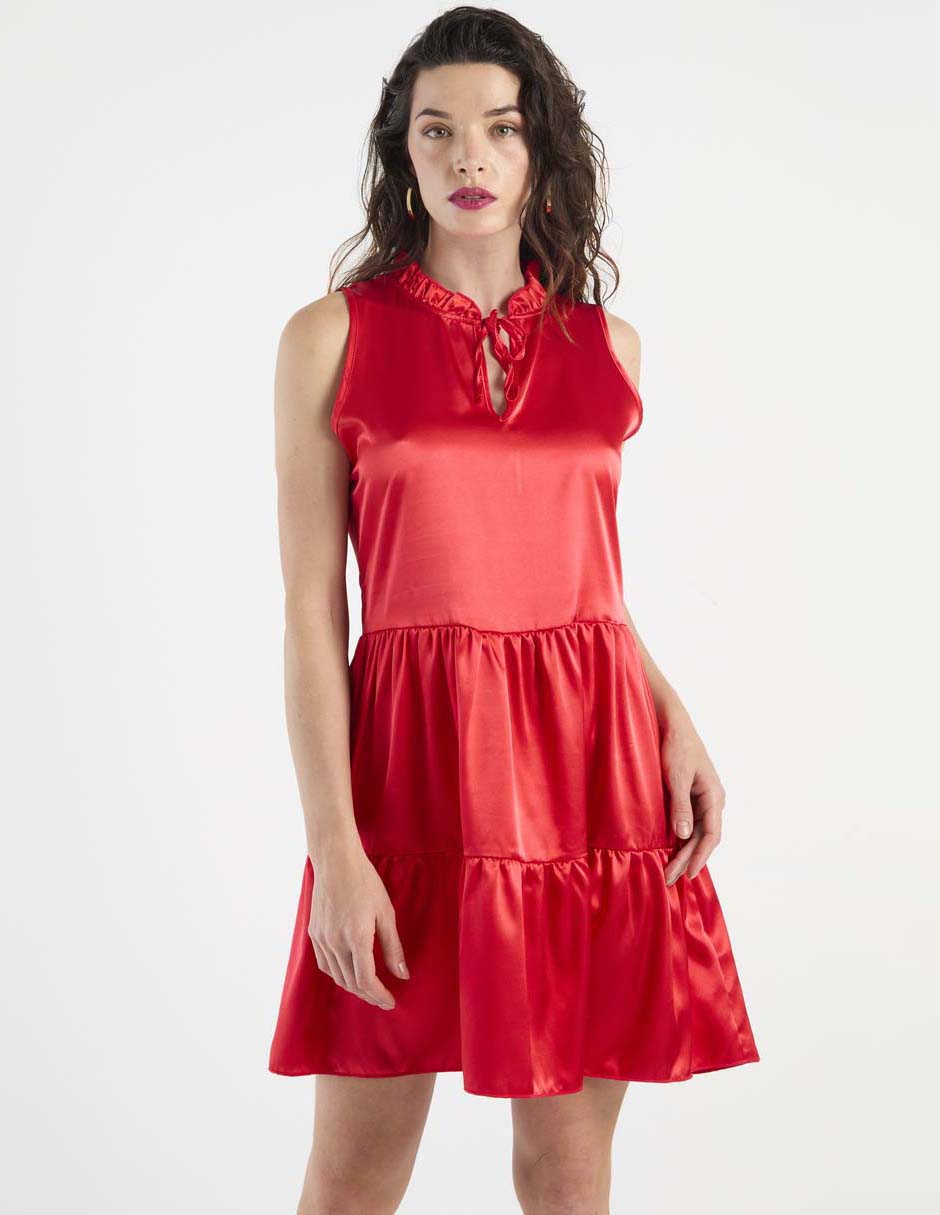 Vestido corto formal para mujer