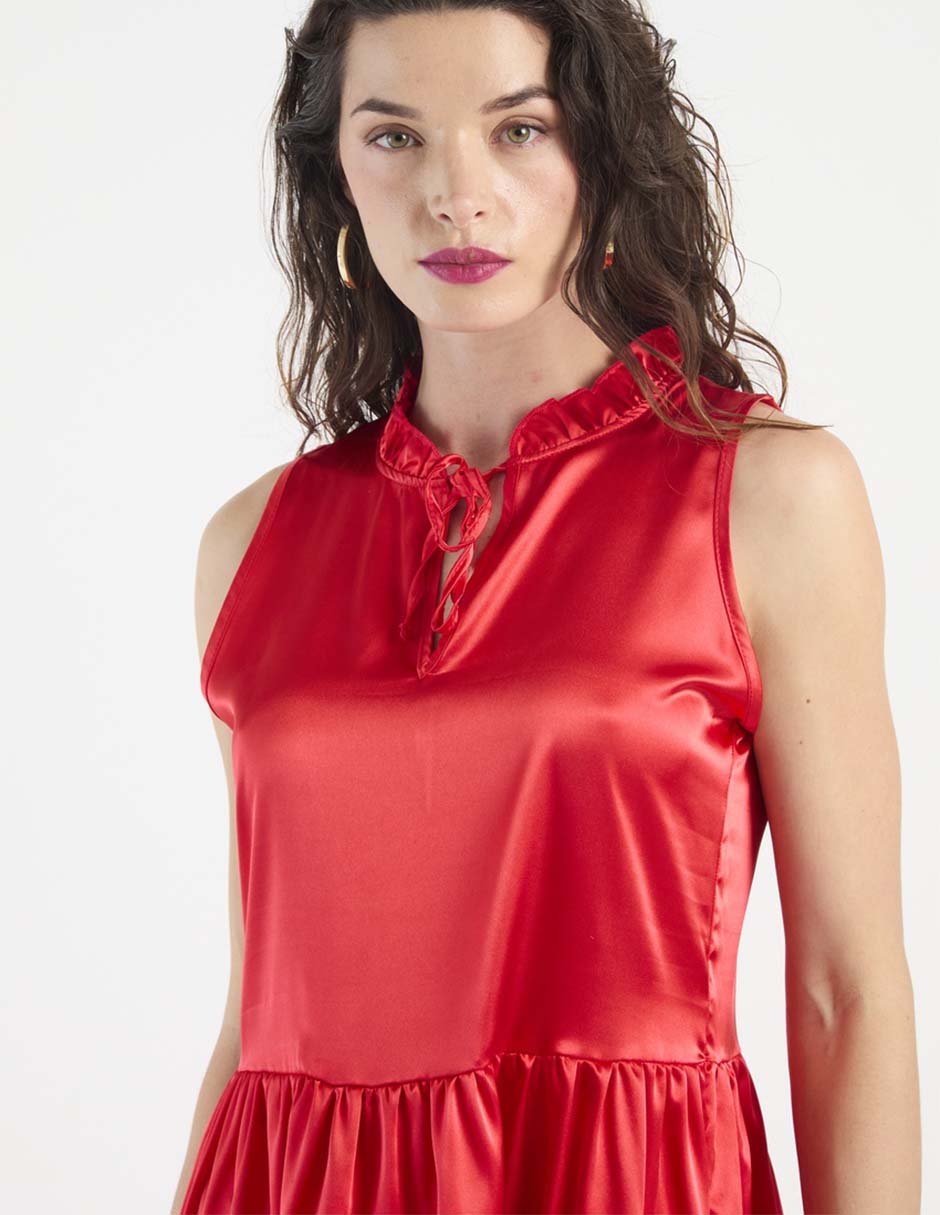 Vestido corto formal para mujer