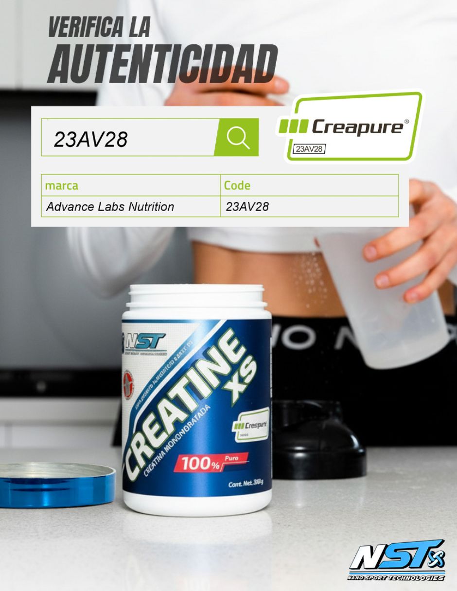 Creatina xs creapure monohidratada 60 servicios de 300 g Creatina xs creapure monohidratada 60 servicios de 300 g