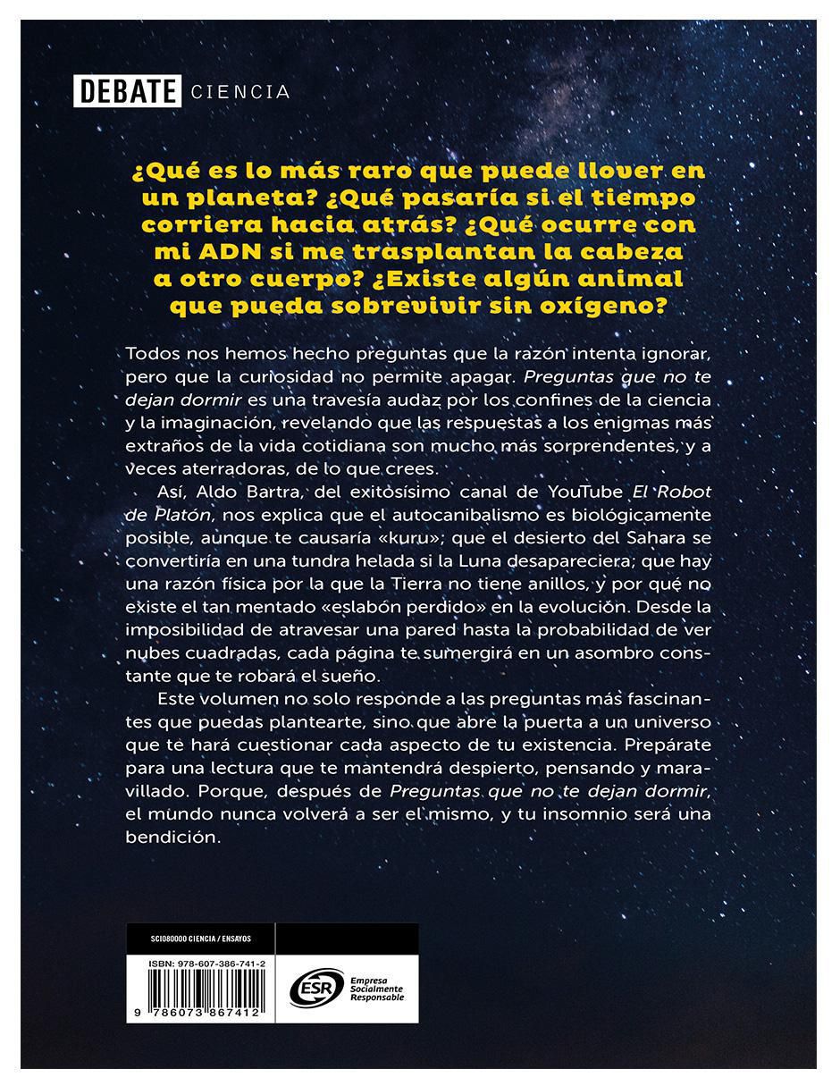 Libro Libro Preguntas que no te dejan dormir de Aldo Bartra 3