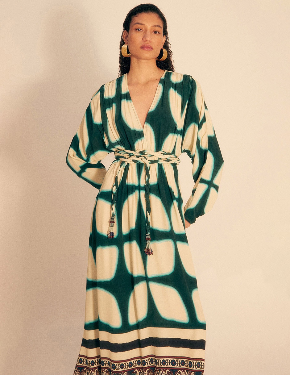 Vestido largo casual para mujer 6