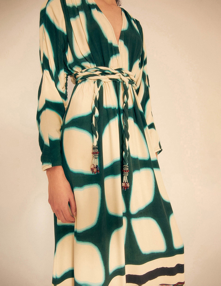 Vestido largo casual para mujer 4