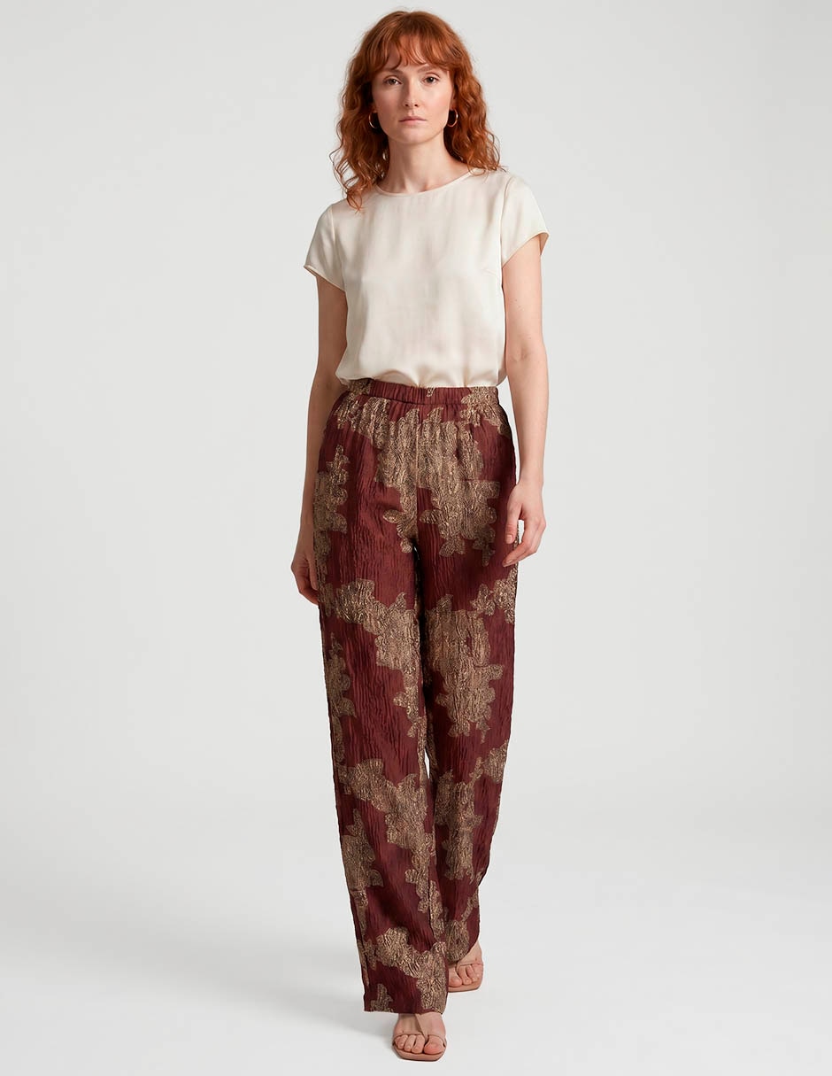 Pantalón relaxed amplio para mujer 3