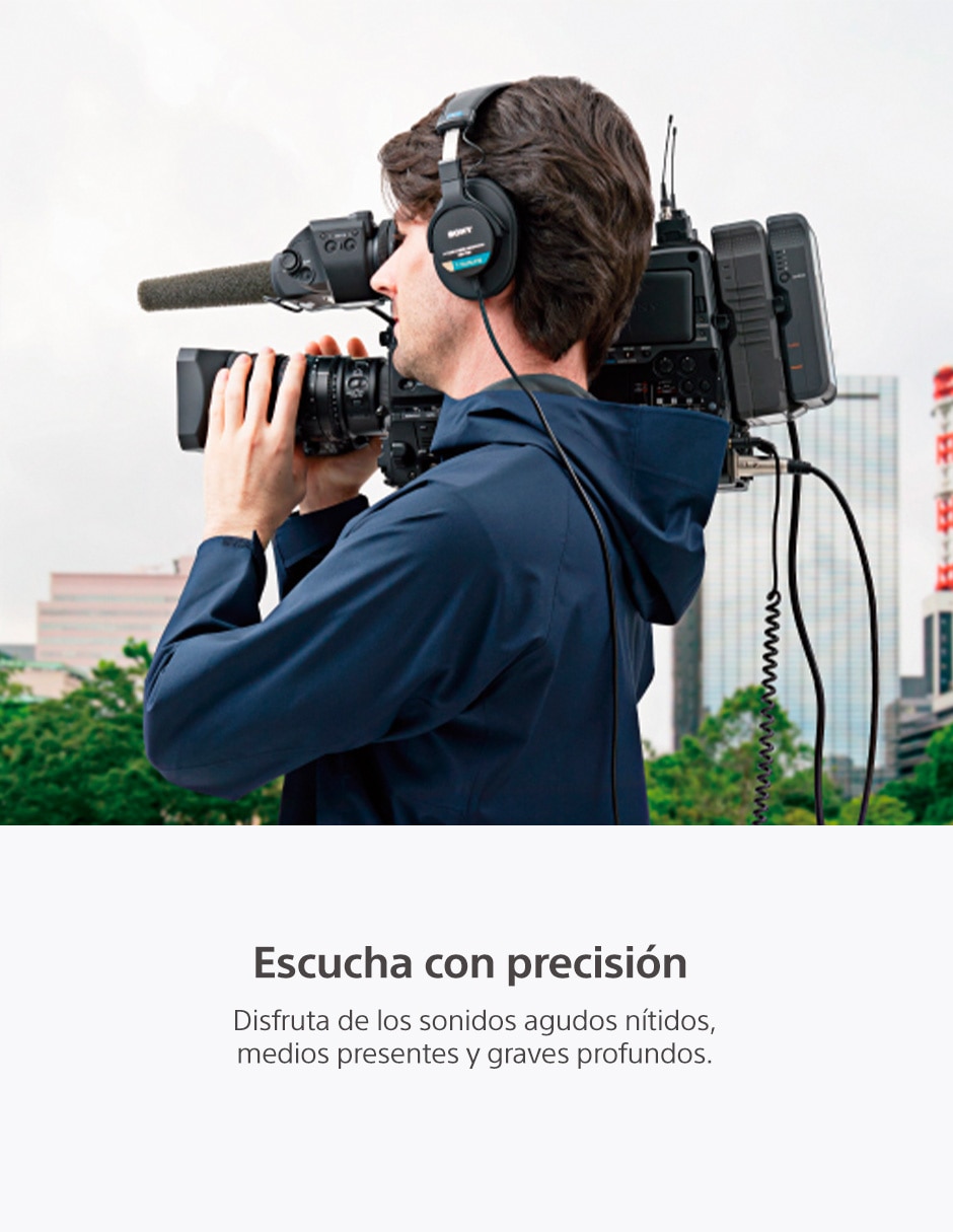 Audífonos over-ear MDR-7506 alámbricos Audífonos over-ear MDR-7506 alámbricos