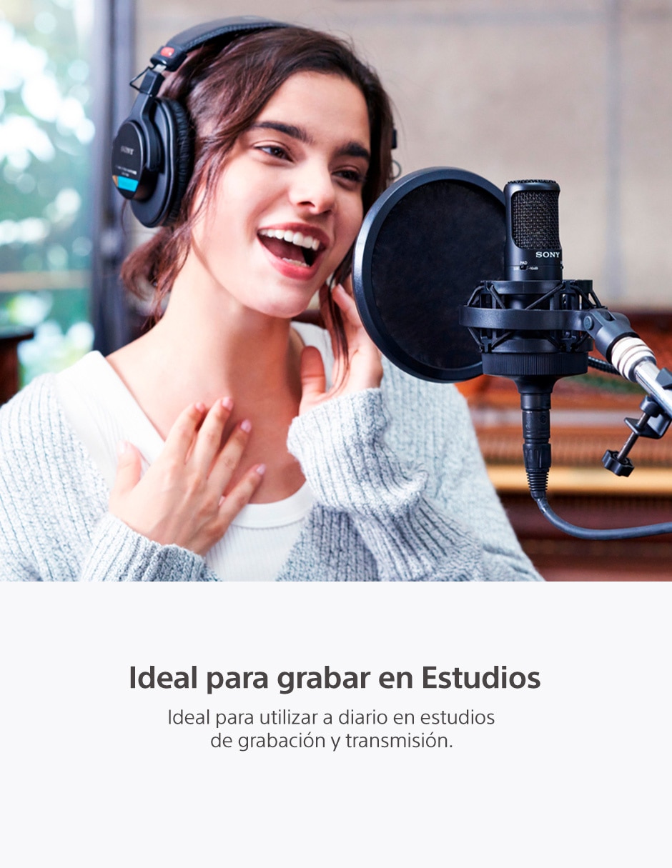 Audífonos over-ear Sony MDR-7506 alámbricos
