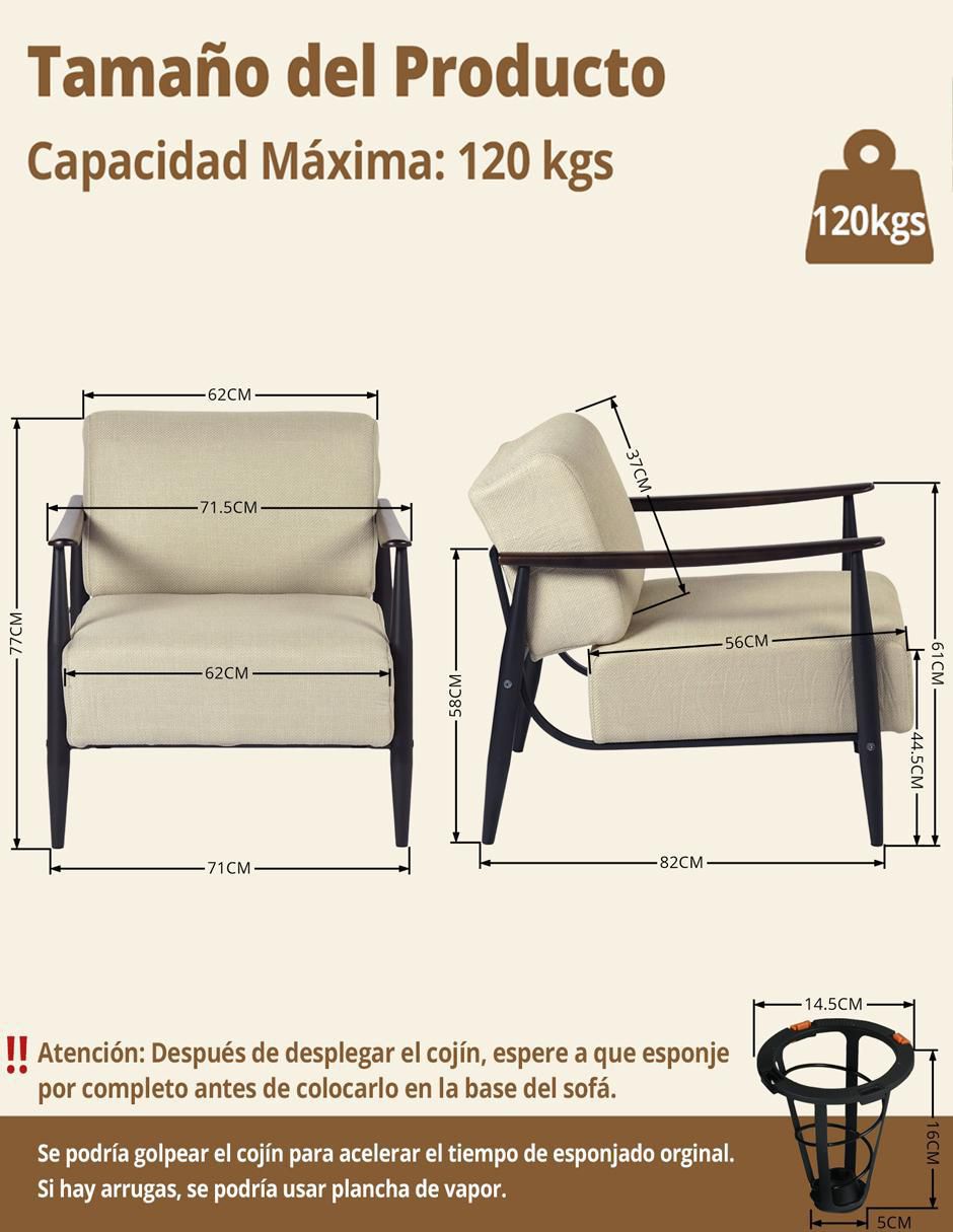 Sillón Molica 8