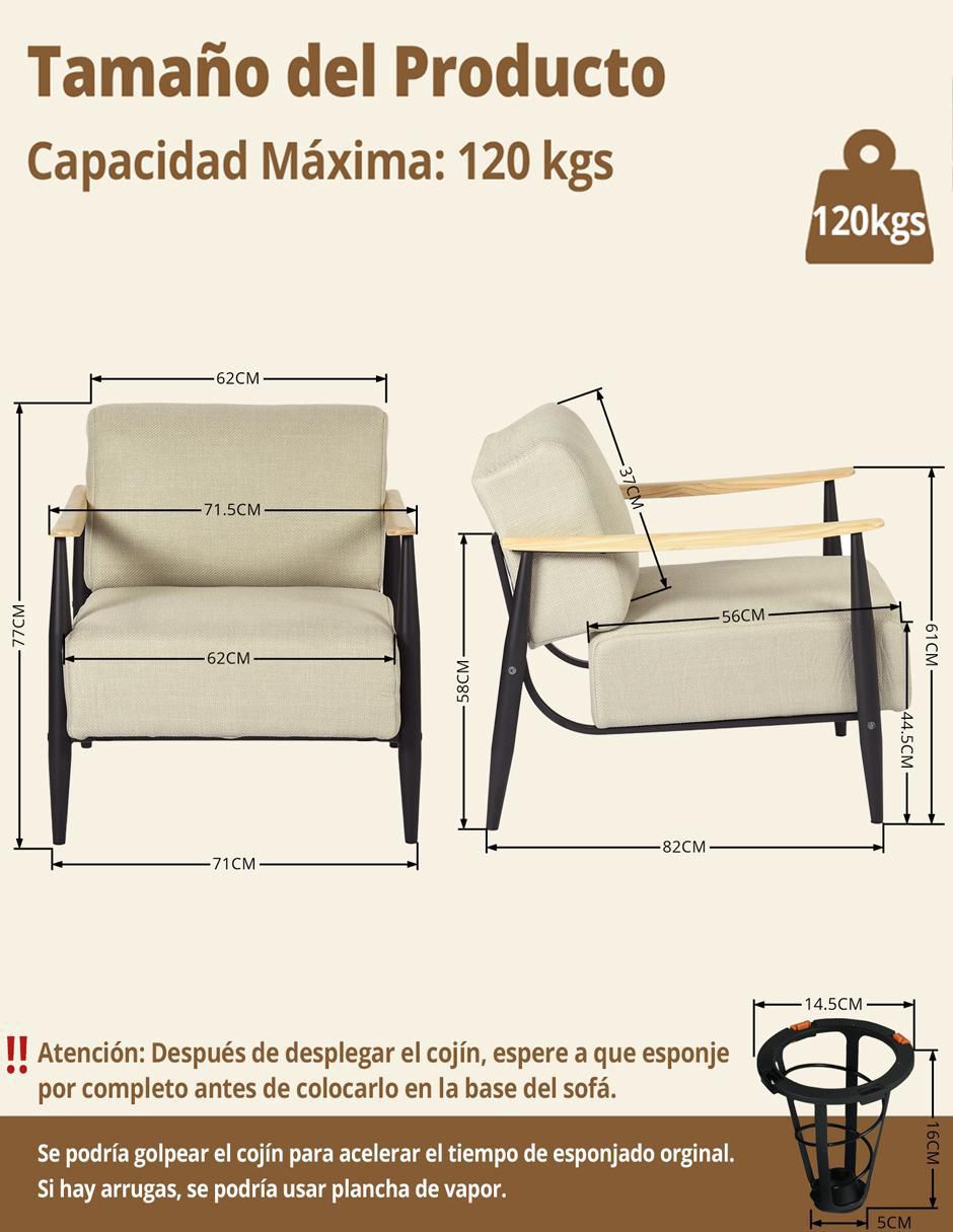Sillón Molica 8