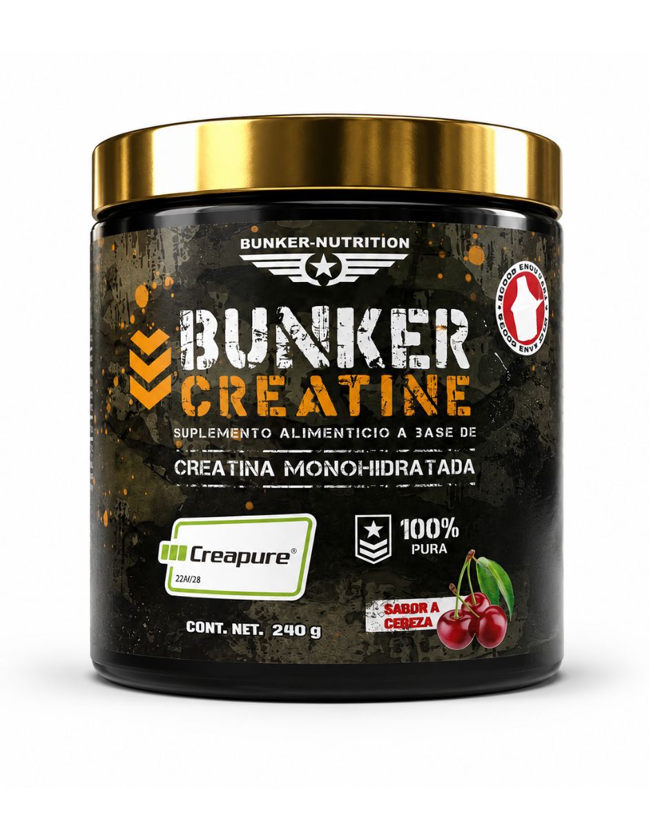 Creatine creapure monohidratada sabor cereza de 240 g