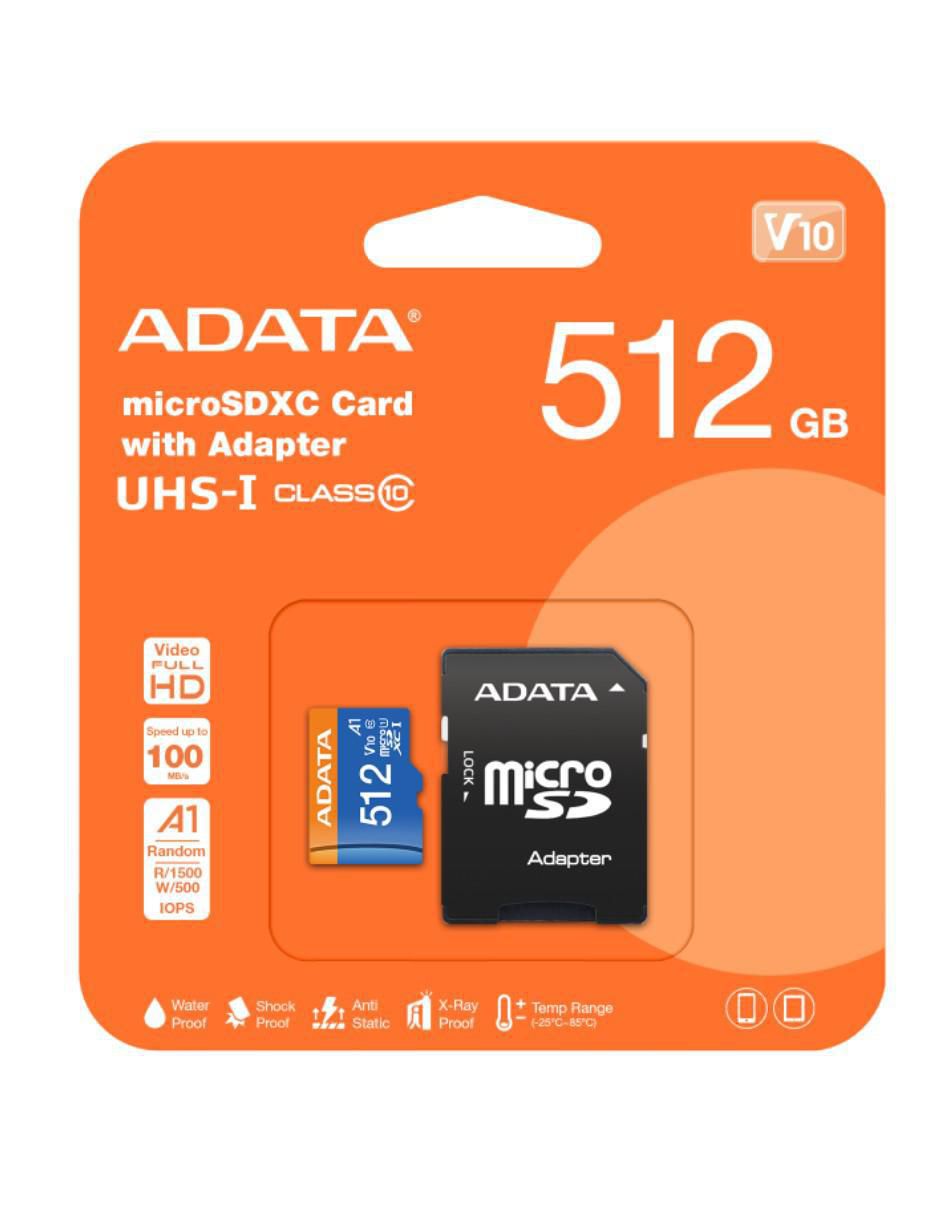 Memoria SDXC capacidad 512 GB Memoria SDXC capacidad 512 GB