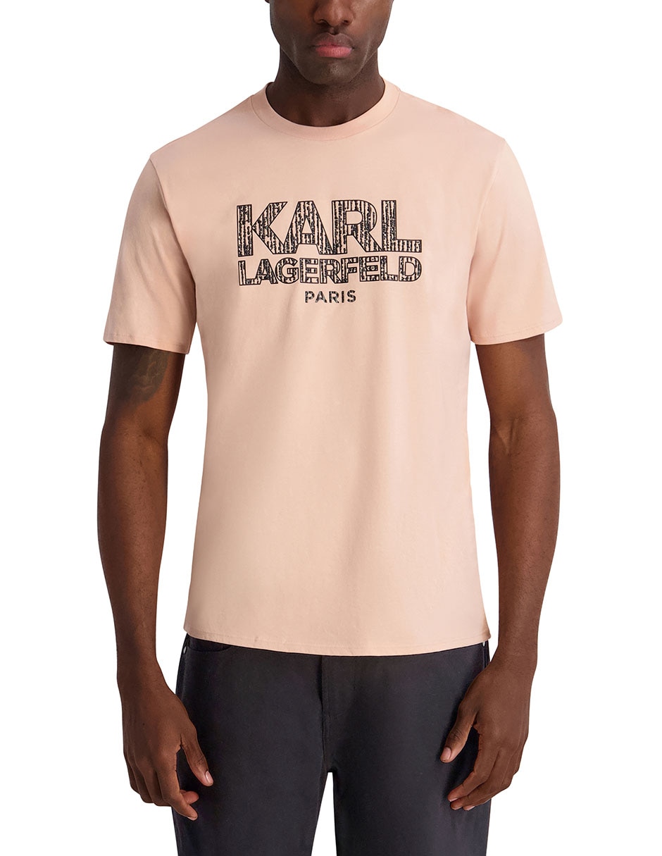 Playera para cuello redondo hombre