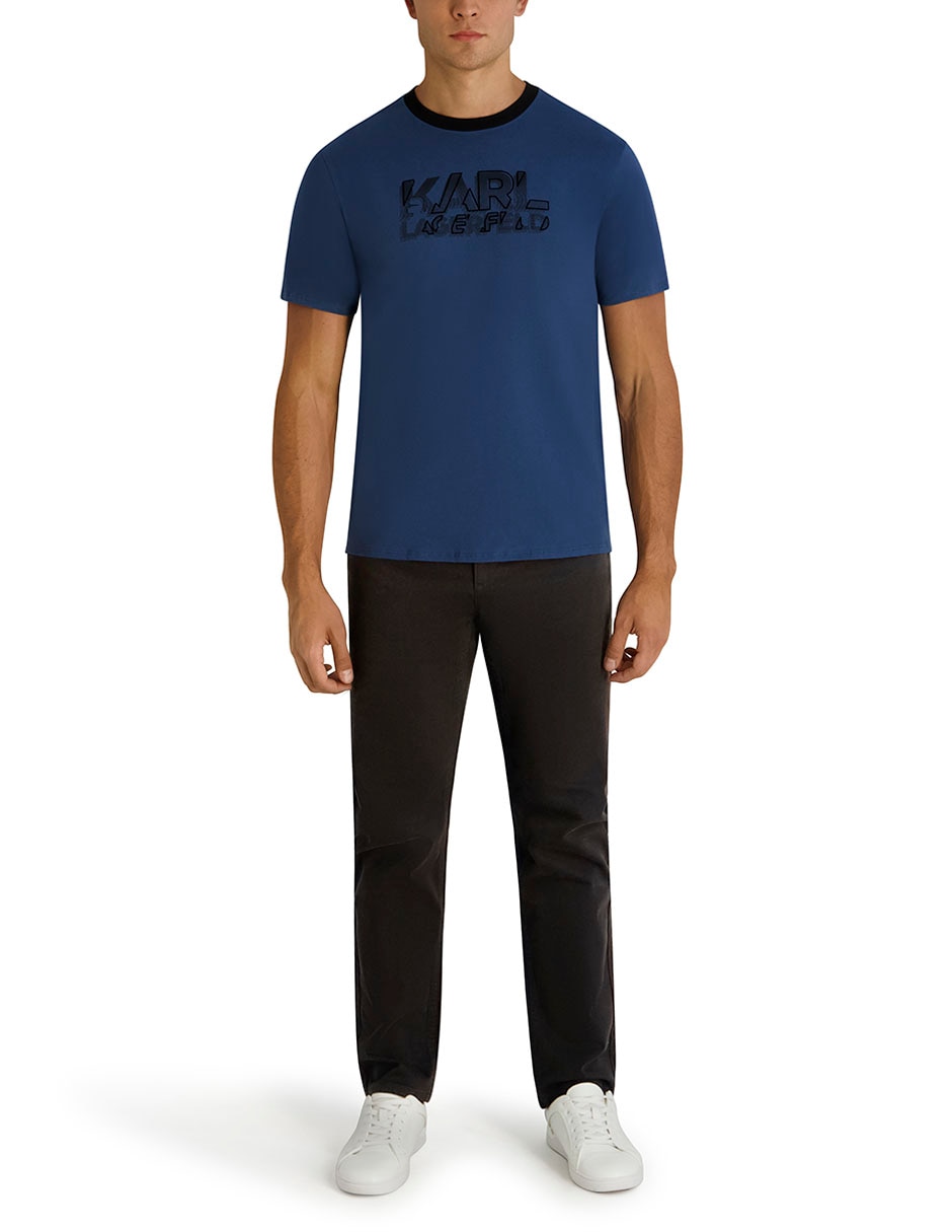 Playera cuello redondo para hombre 1