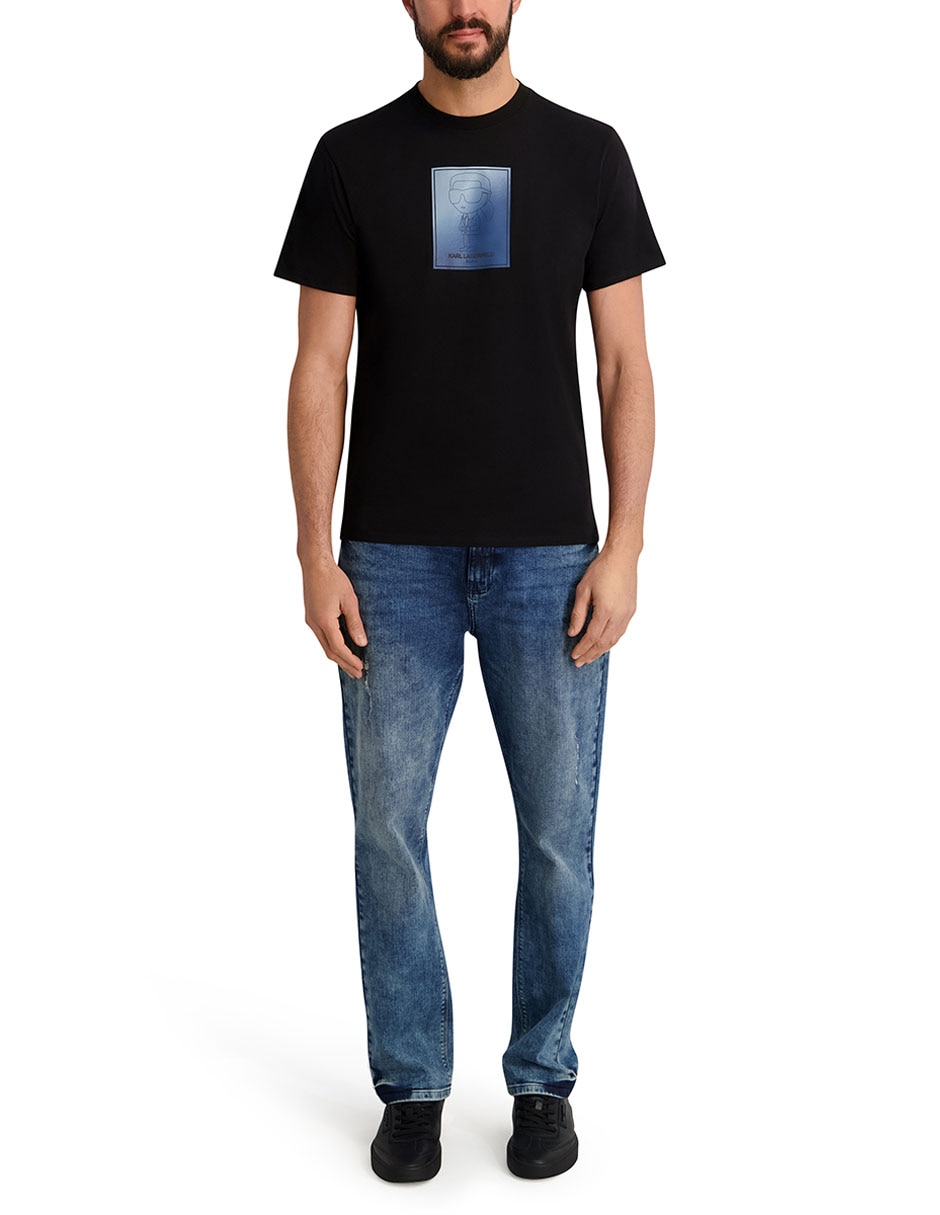 Playera Karl Lagerfeld Paris cuello redondo para hombre