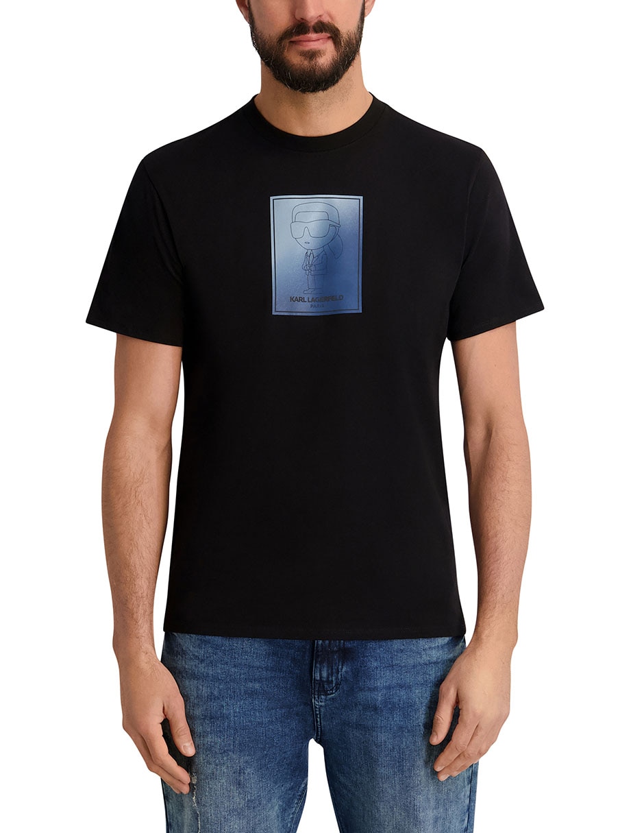 Playera Karl Lagerfeld Paris cuello redondo para hombre