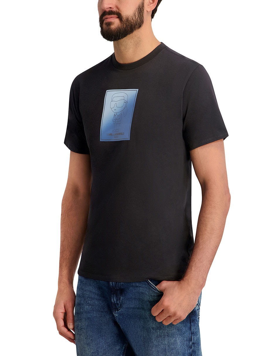 Playera Karl Lagerfeld Paris cuello redondo para hombre