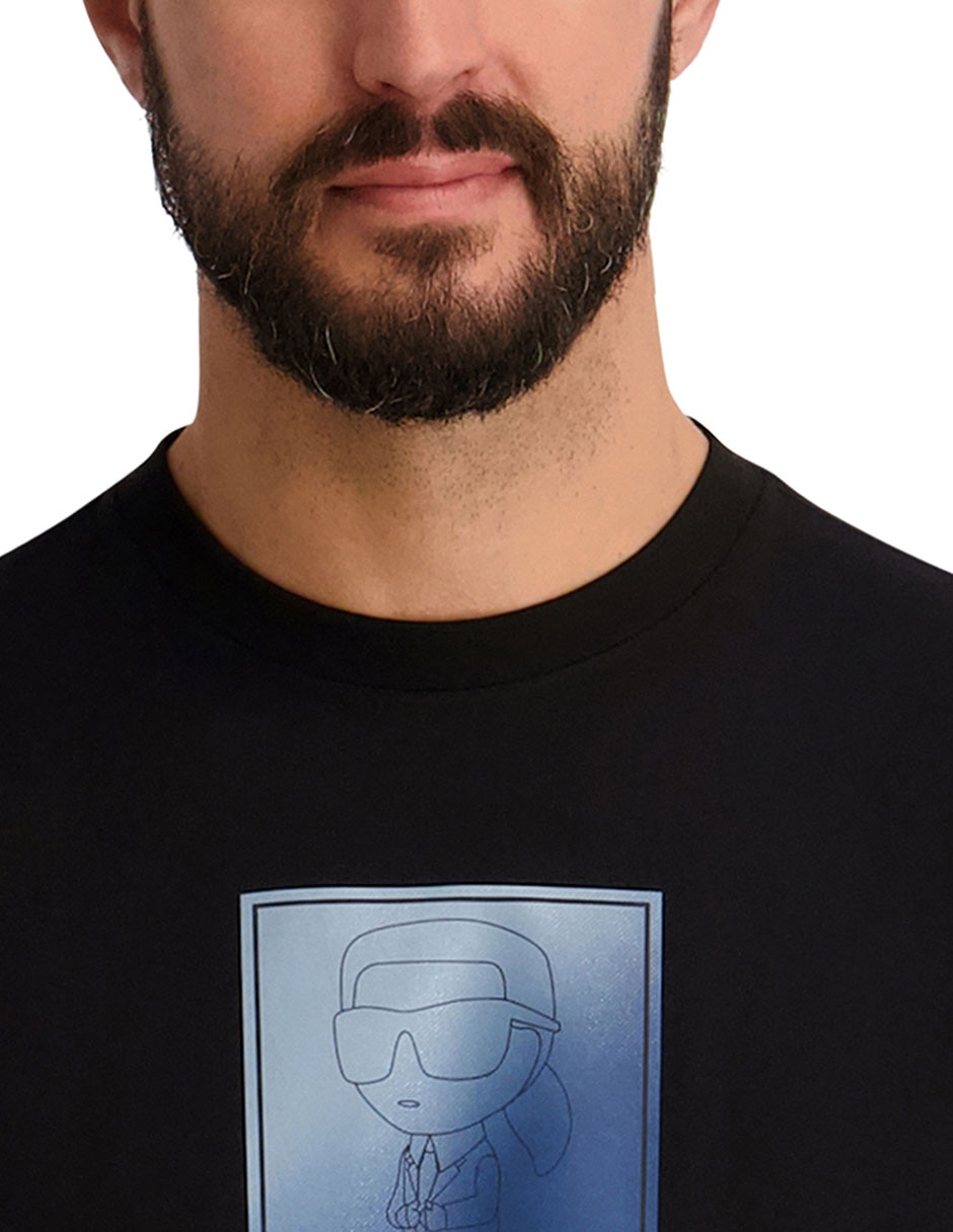 Playera Karl Lagerfeld Paris cuello redondo para hombre