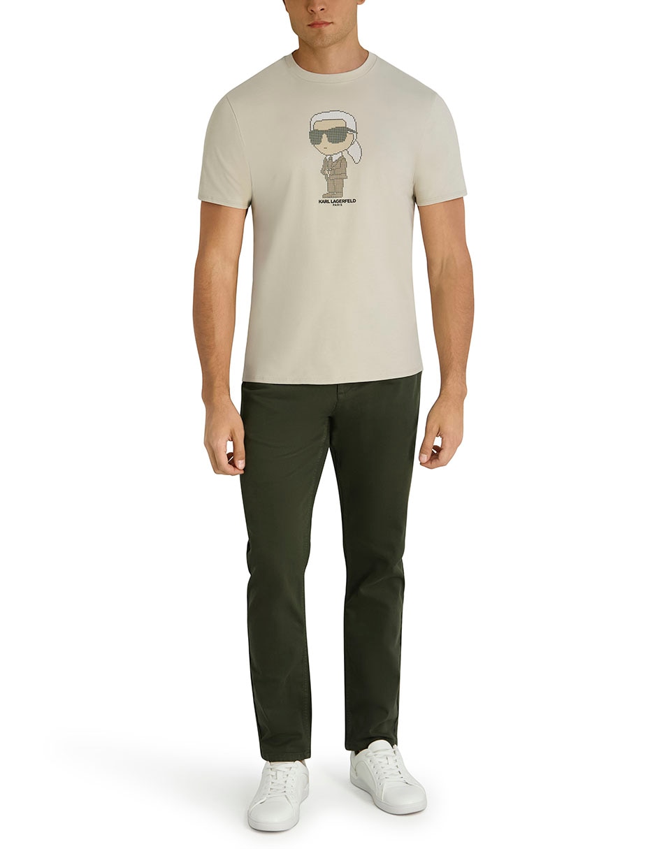 Playera cuello redondo para hombre 1