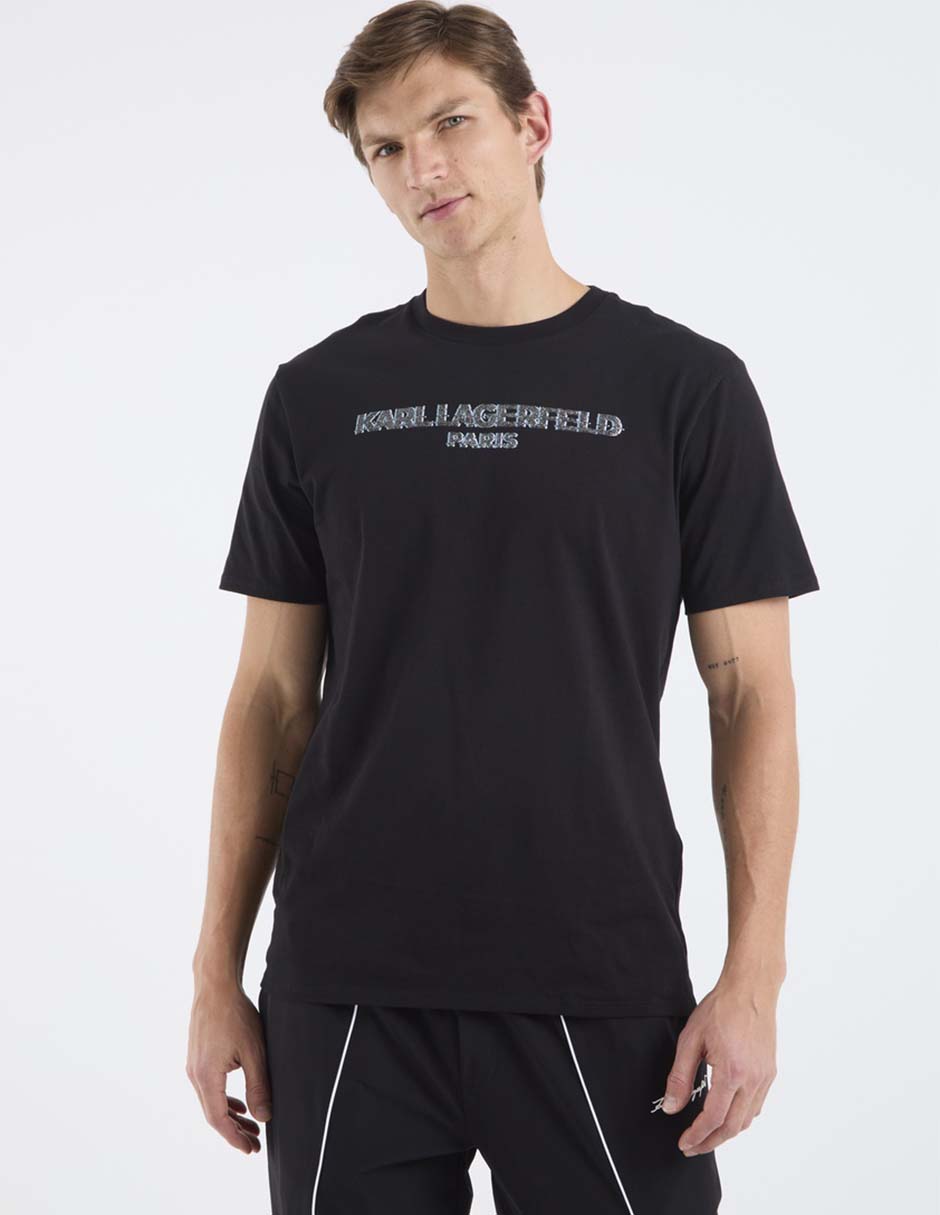 Playera cuello redondo para hombre