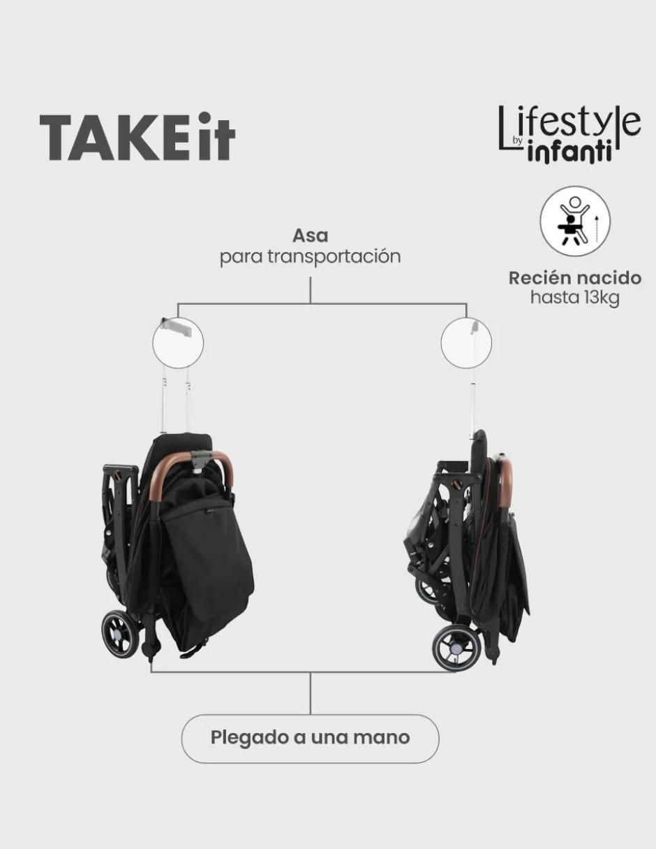 Carriola travel system Take It plegable Carriola travel system Take It plegable