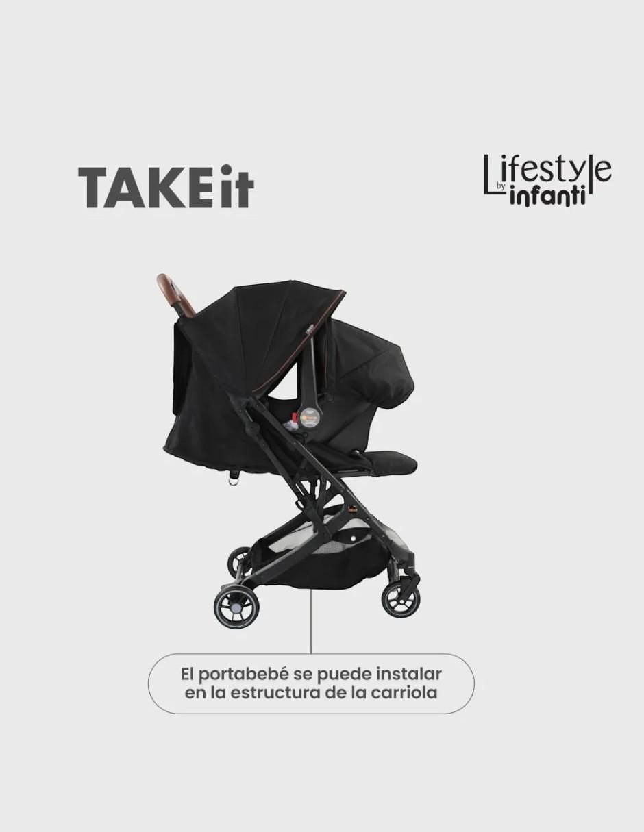Carriola travel system Take It plegable 7