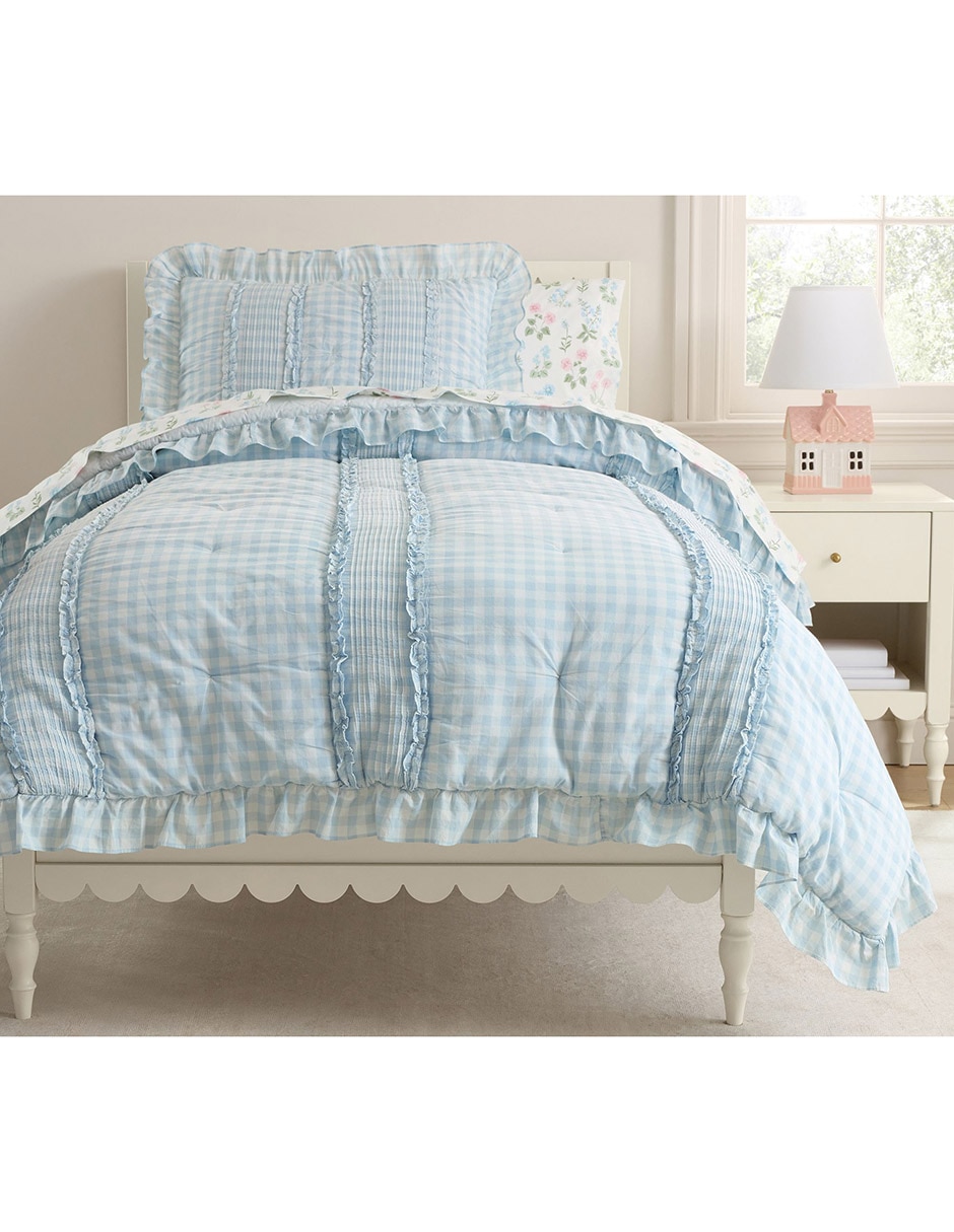 Edredón Gabriella Gingham Ruffle