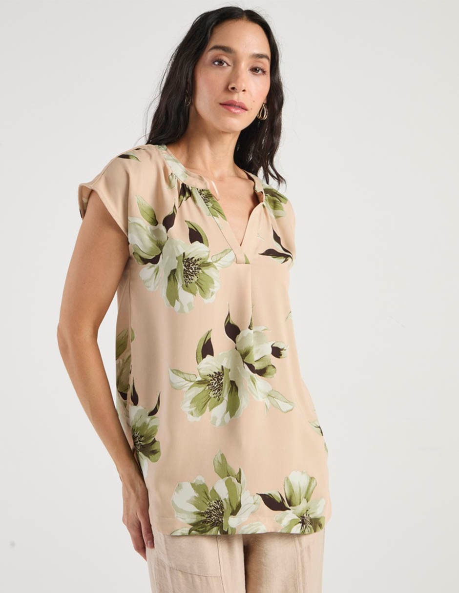 Blusa manga corta para mujer 2