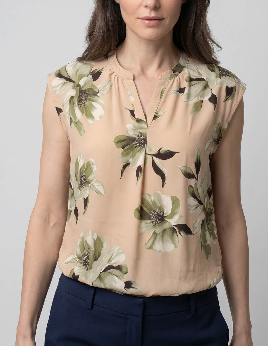 Blusa manga corta para mujer 3