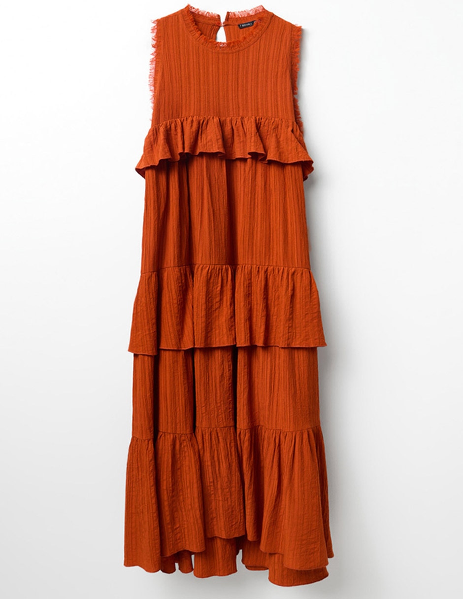 Vestido cropped casual para mujer