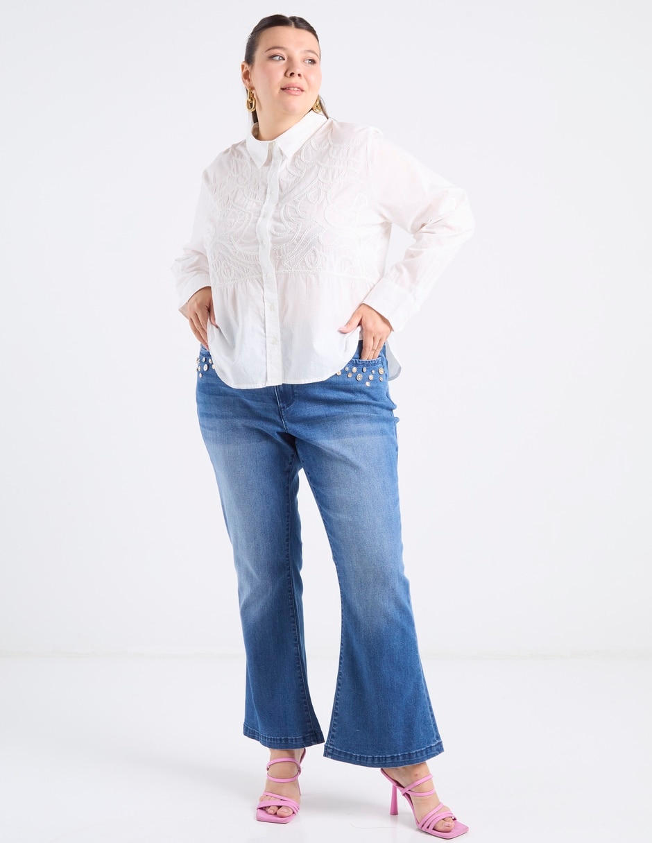 Jeans flare para mujer 3
