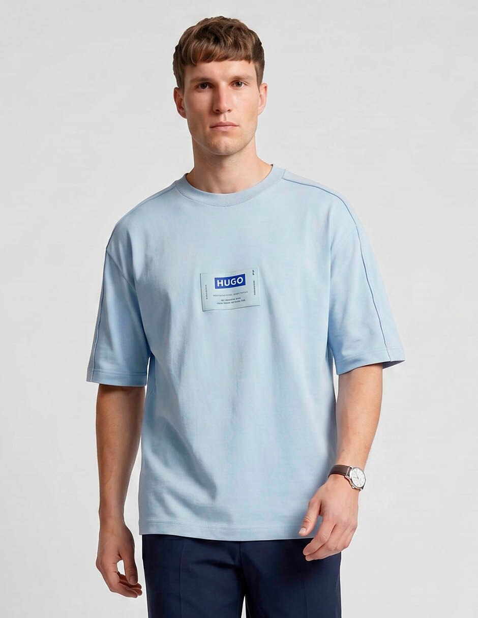 Playera cuello redondo para hombre 1