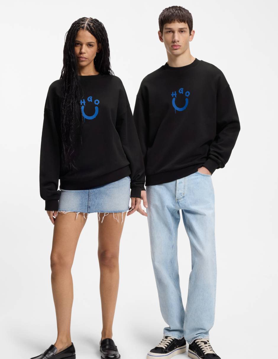 Sudadera hugo blue para hombre