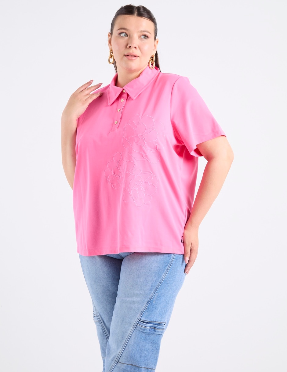 Blusa manga corta para mujer 2