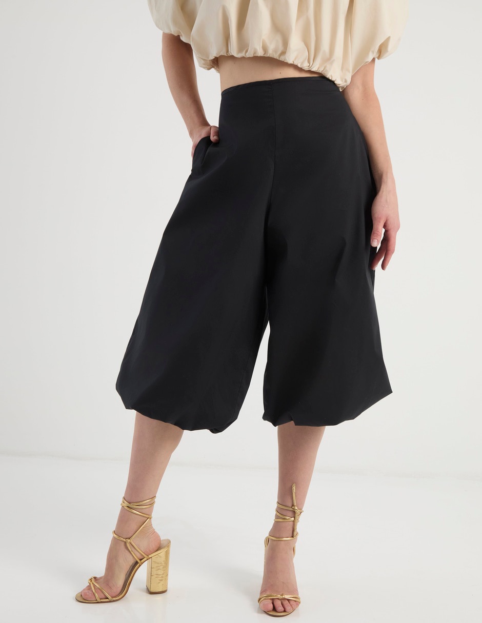 Pantalón relaxed amplio para mujer