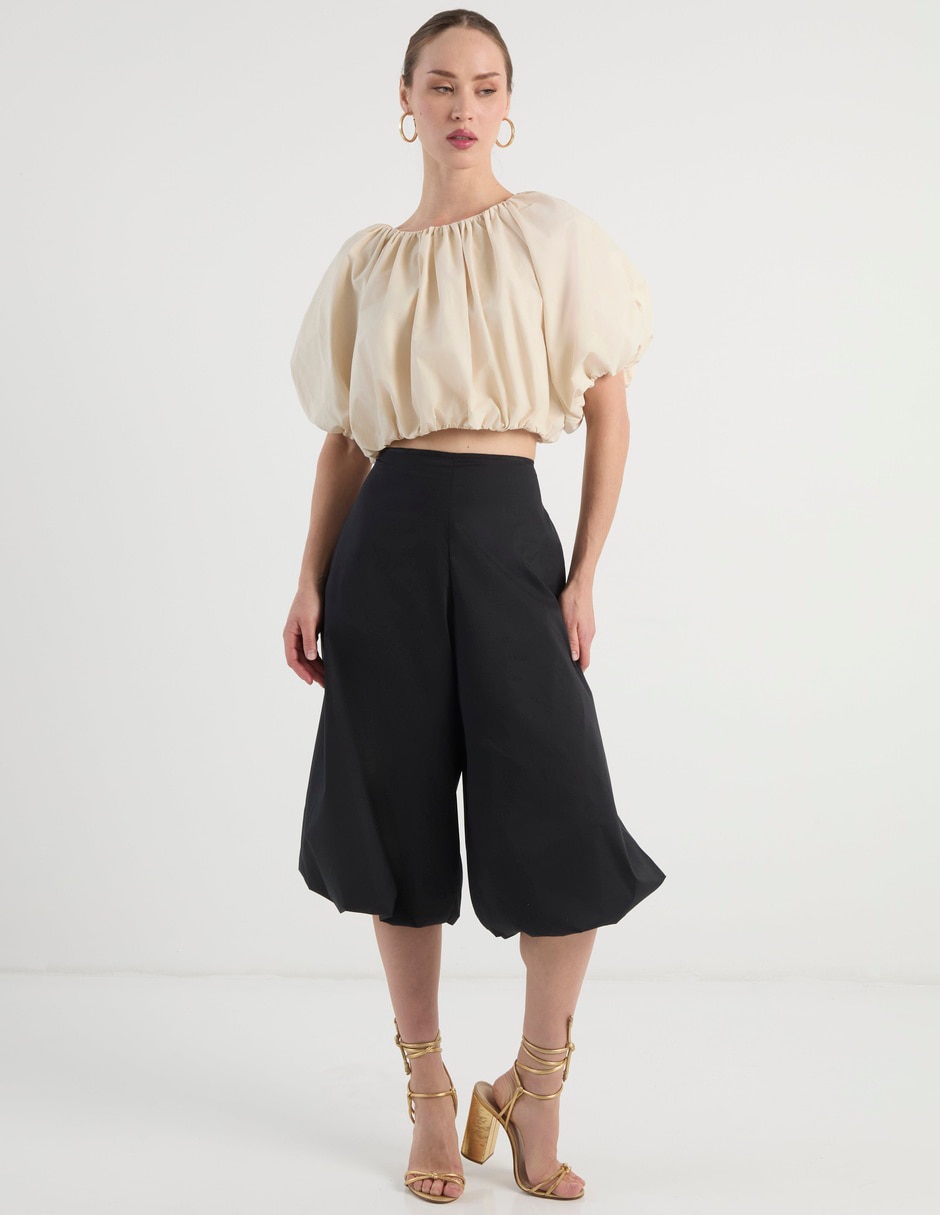 Pantalón relaxed amplio para mujer 5