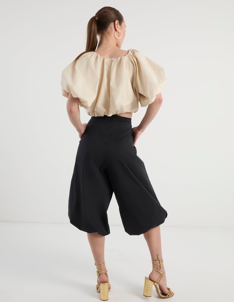 Pantalón relaxed amplio para mujer 6